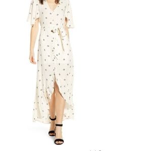 Lira ~ Ellie Belted High/Low Maxi Dress NWOT